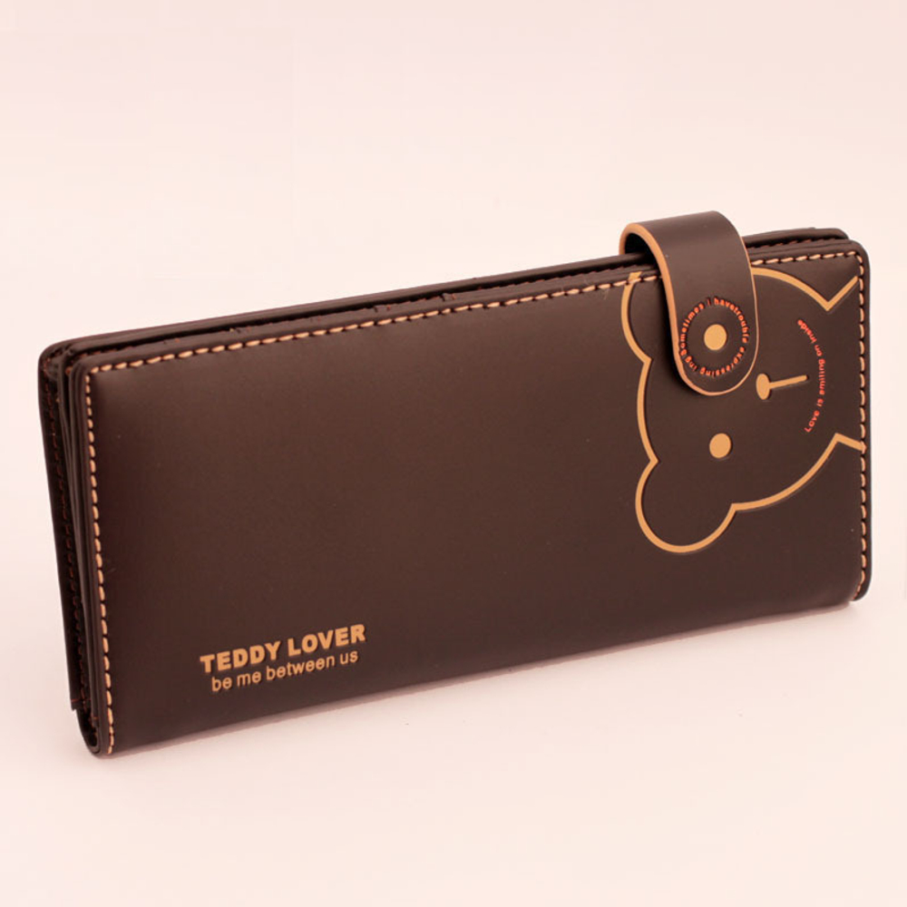 Кошелек детский с тиснением в виде медведя