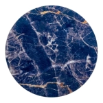 Набор кофейных столиков Bradex Home ов Tango темно-синий с чёрными ножками, 2шт