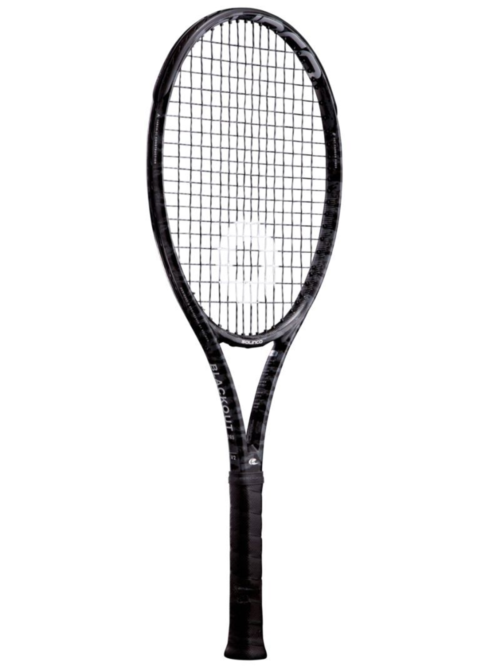 Теннисная ракетка Solinco Blackout V2 Camo 285 + струны