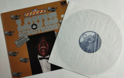 Винтажная виниловая пластинка LP Louis Armstrong Attention Louis Armstrong Vol.2 (Germany 1980)