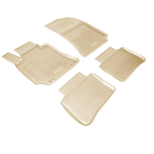 Ковры в салон Norplast/Unidec для Mercedes-Benz E в кузове W212 SD (2013-), Бежевый, арт.NPA10-C56-400-B