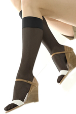 GF6148 Gambaletto Ivet Microrete Nero