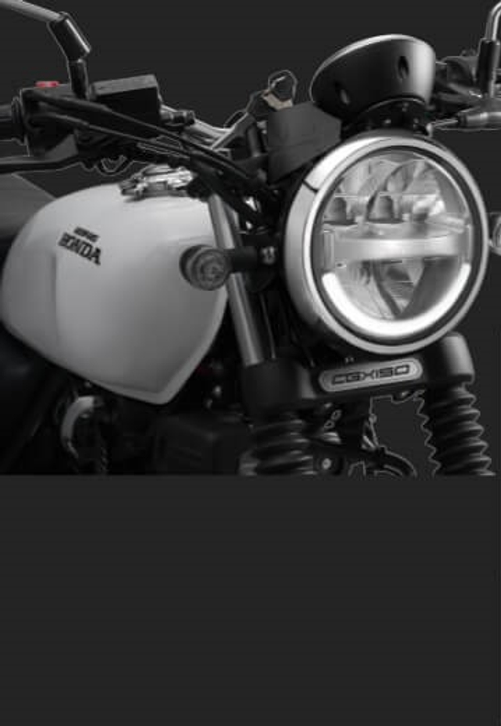 Мотоцикл Honda CGX150 синий