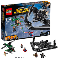 LEGO Super Heroes: Поединок в небе 76046 — Heroes of Justice: Sky High Battle — Лего Супергерои Marvel Марвел DC Comics комиксы