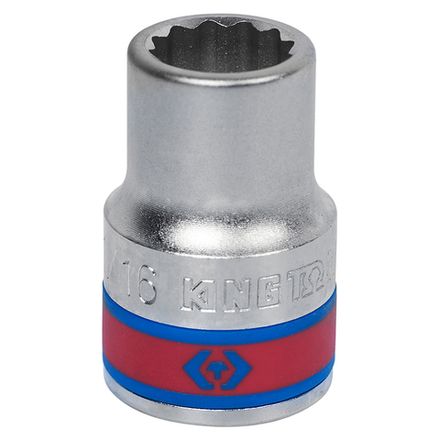 Цена на KING TONY (633022S) Головка торцевая стандартная двенадцатигранная 3/4", дюймовая 11/16"