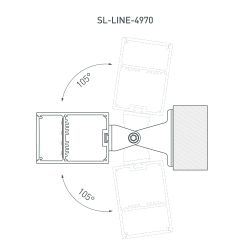 Профиль SL-LINE-4970-2500 ANOD (Arlight, Алюминий) 047166