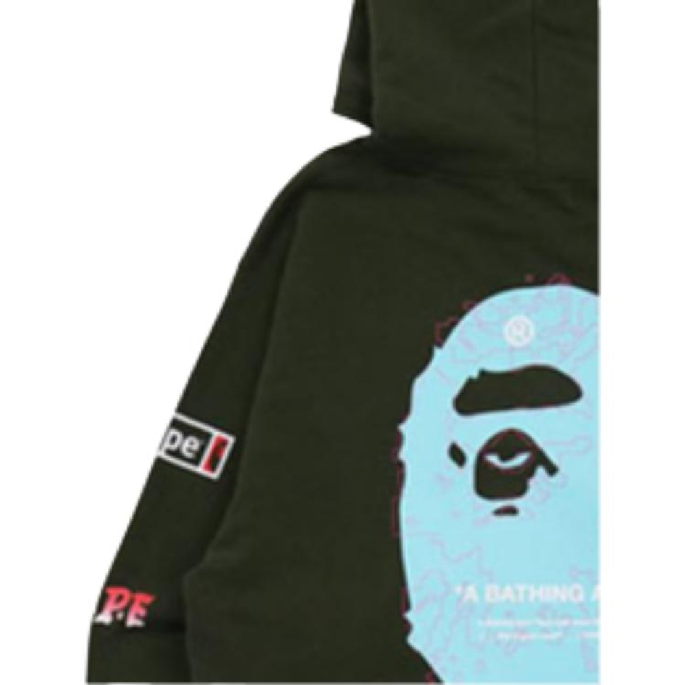 A Bathing Ape Big Ape Head Digital Mosaic Relaxed Fit Full Zip Худи