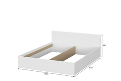 Спальный гарнитур Токио Белый текстурный