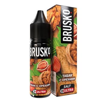 Жидкость BRUSKO Salt (Chubby) 2% ULTRA 35 ml - Табак с орехами