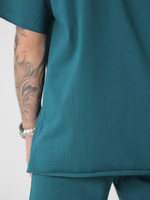 Футболка оверсайз Город Горький морская волна голубая