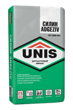 Штукатурный обрызг UNIS СИЛИН ADGEZIV 20 кг