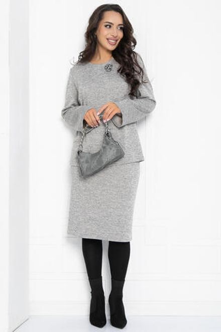Костюм Портман (серо-бежевый) К12363-25 LT Collection
