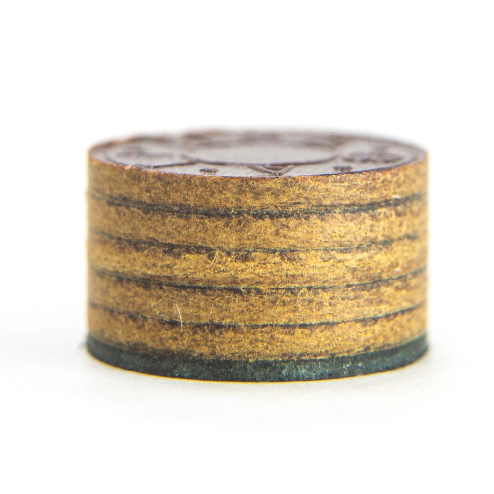 Наклейка для кия "Гриза 3" (M) коричневая 13.5 мм