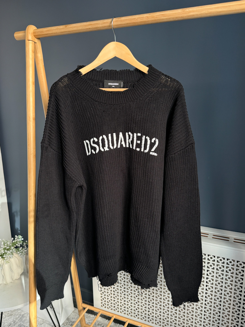 Хлопковый свитер Dsquared2, XXL