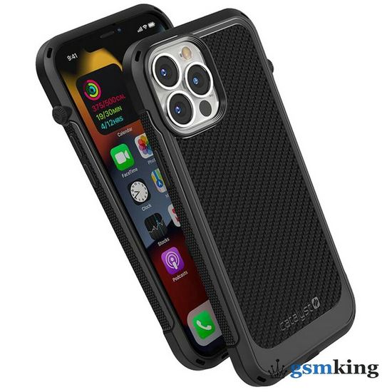 Catalyst Vibe Impact Case for iPhone 13 Pro Max Carbon Stealth Black (Чёрный)
