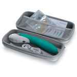 Фиолетовый вибратор Mystim Elegant Eric - 27 см. (Цвет: фиолетовый)