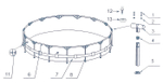 Каркасный бассейн Prism Frame 305х76 см, Intex, арт.26700NP