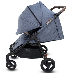 Детская прогулочная коляска для двойни Valco baby Snap Duo Trend Denim