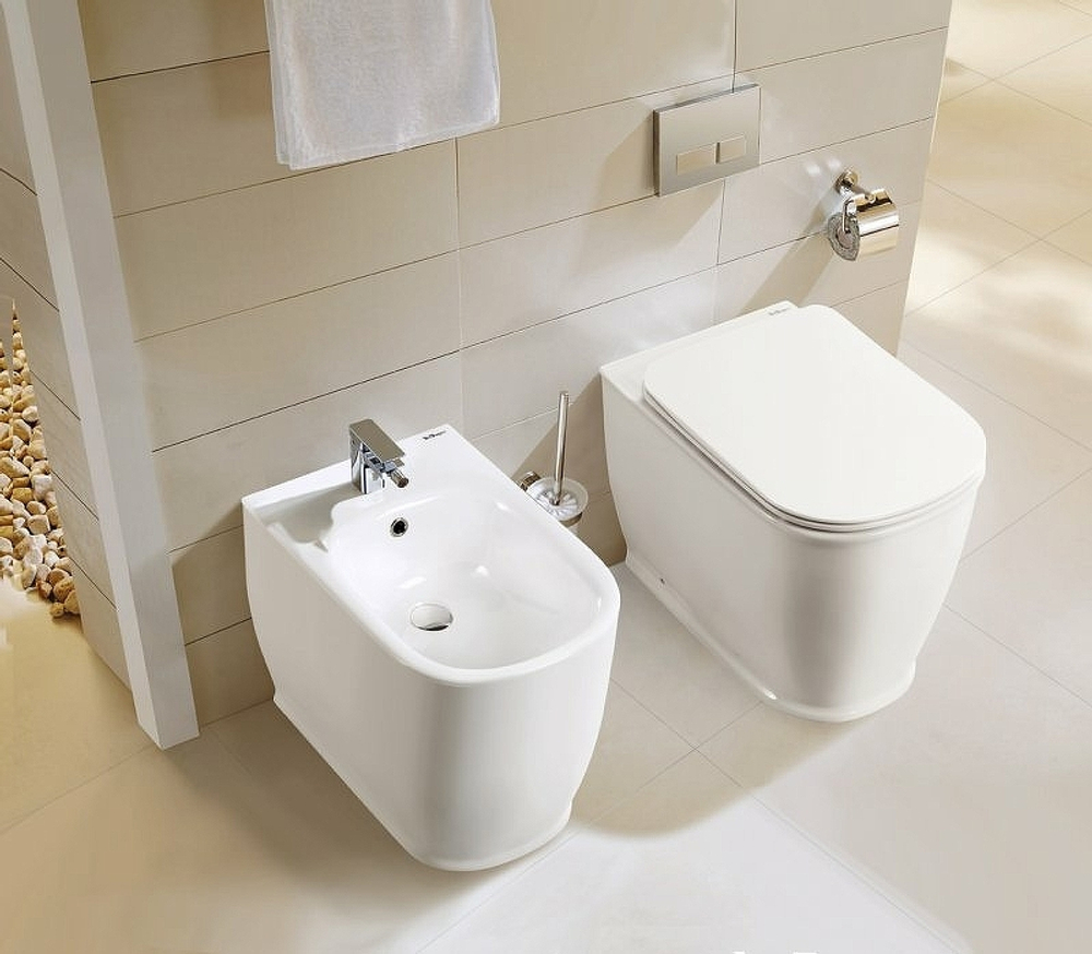 Биде BelBagno Prado BB10150B Белое