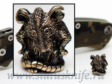 Темлячная бусина Мышь