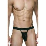 Мужские трусы стринги черные La Blinque LB15299