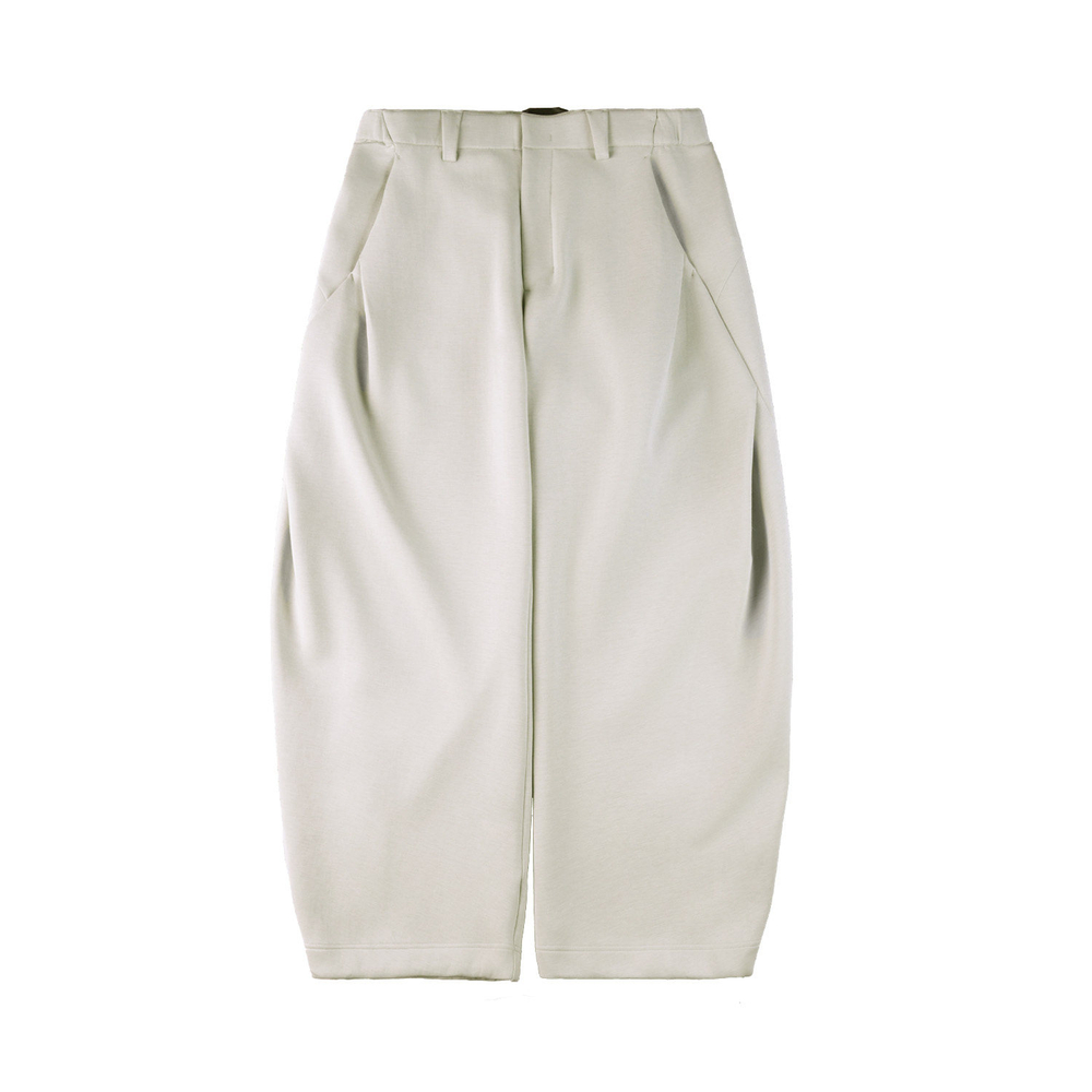 Брюки Nothomme Blue Cotton Pleated Structure Far-Infrared Heating Warm Oversized Curved Trousers 2026 Spring 5A Antibacterial Sweatpants Men