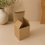 Самосборная картонная коробка 8×8×9,5 см