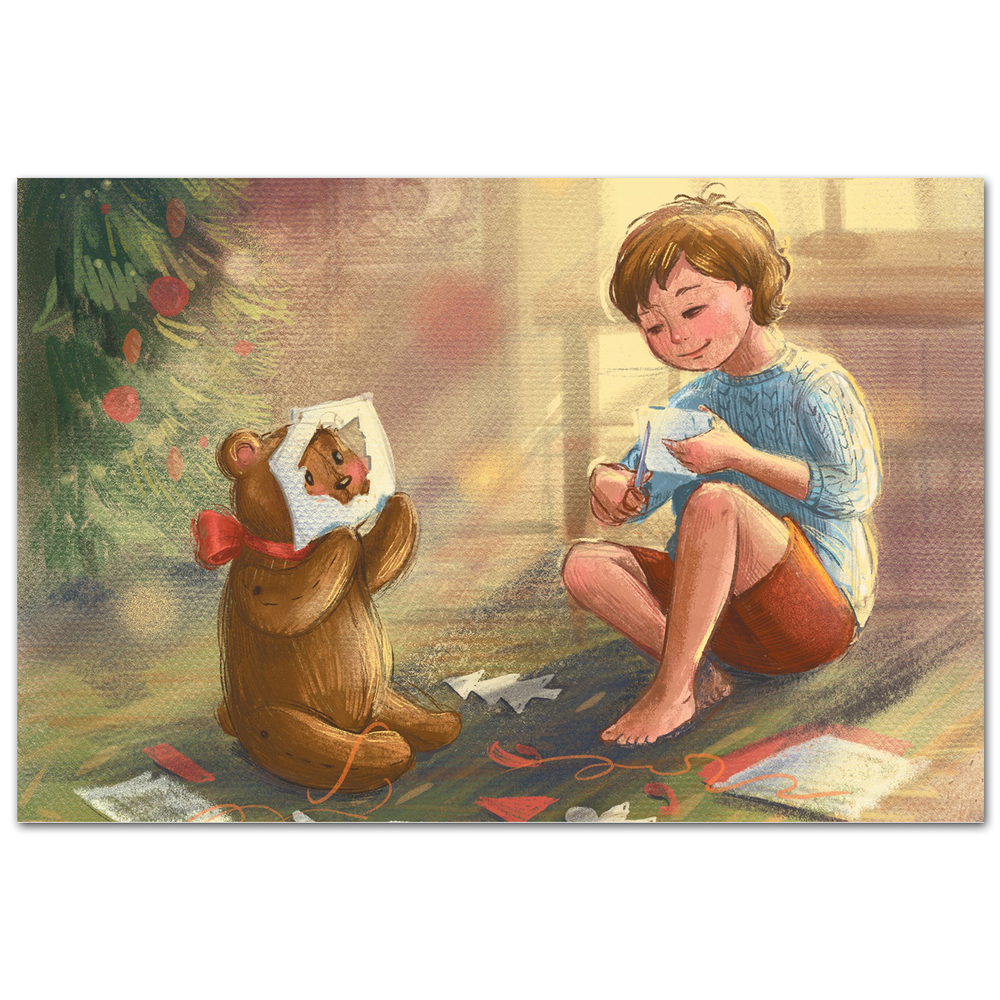 Под ёлочкой