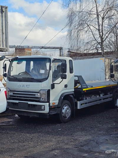 Эвакуатор JAC N120 со сдвижной платформой