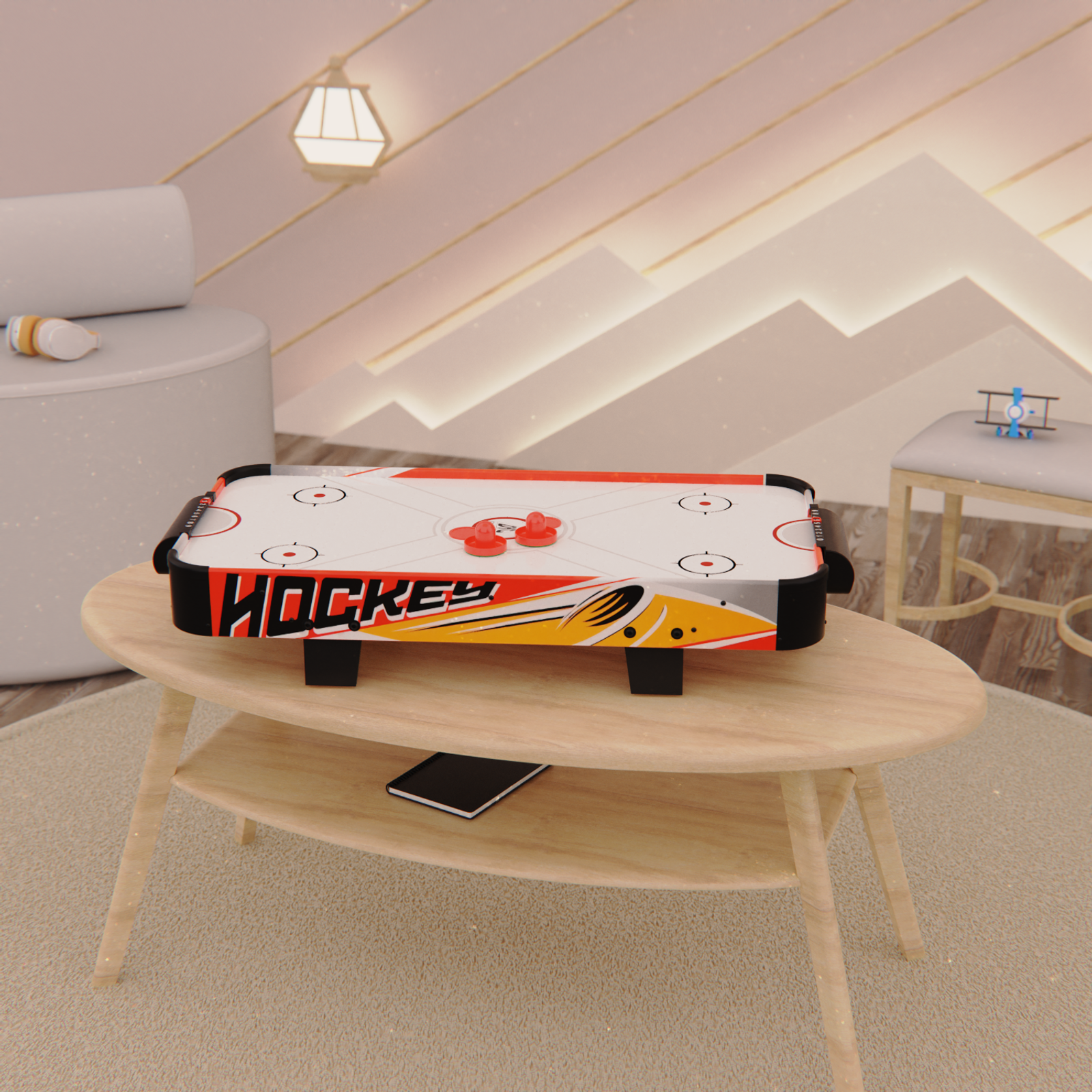 Игровой стол - аэрохоккей DFC PRIMROSE 36" фото №10