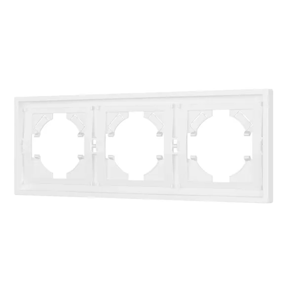 Рамка пластиковая FRM-TENDO-PL-3-WH (Arlight, -) 053843