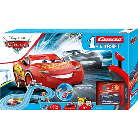 Гоночная трасса Carrera 63038 1.First Disney Pixar Тачки Power Duell 2.4 м с 2 машинками 63038