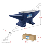 ЗУБР 3 кг, Стальная наковальня (32620-3)