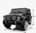 Детский электромобиль "Mercedes-Benz AMG-G 65" красный