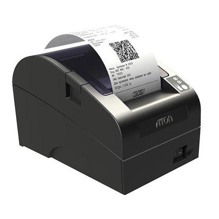 Онлайн-касса ККТ АТОЛ 20Ф. Темно-серый. USB. 5.0