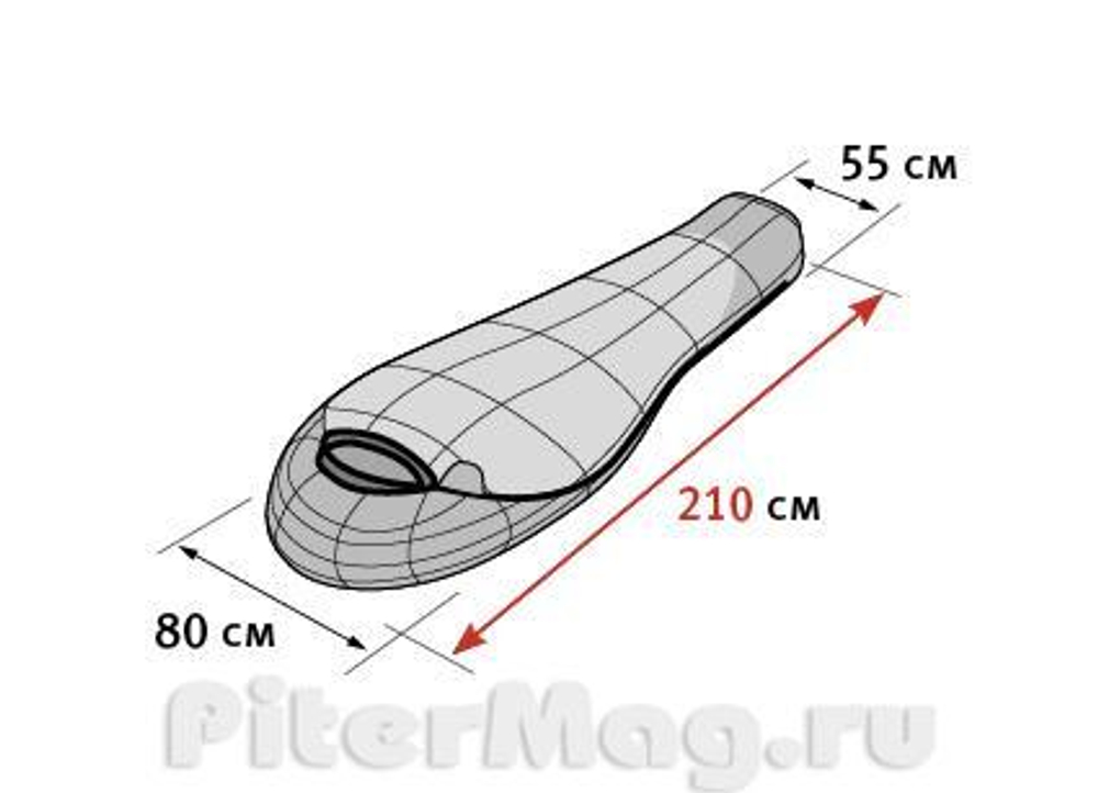 Спальный мешок Alexika Megalight