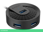 USB-хаб A4Tech HUB-30 USB 3.0 черный
