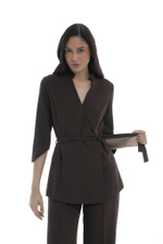 Блуза на запах