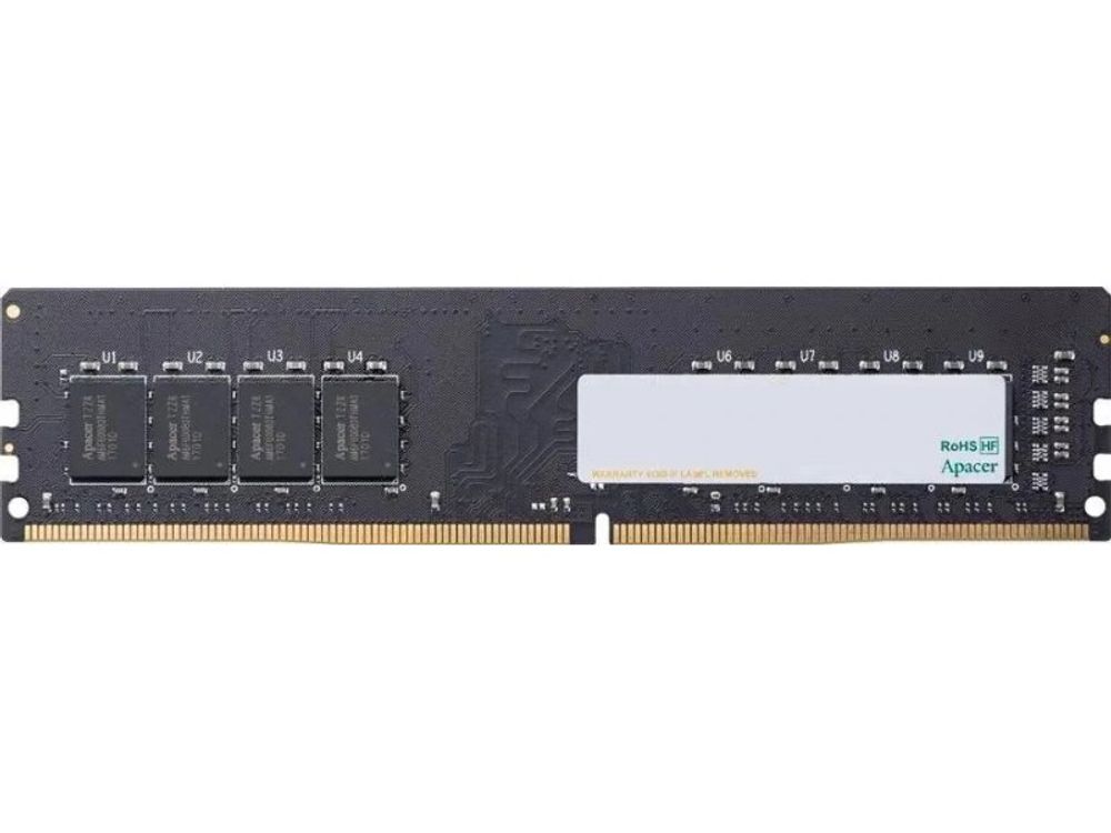 Оперативная память Apacer EL.08G2V.GNH, DDR4 1х 8ГБ 2666 МГц, DIMM, RTL