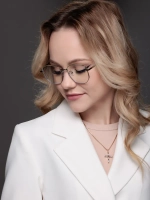 Очки для компьютера имиджевые защитные прозрачные нулевки