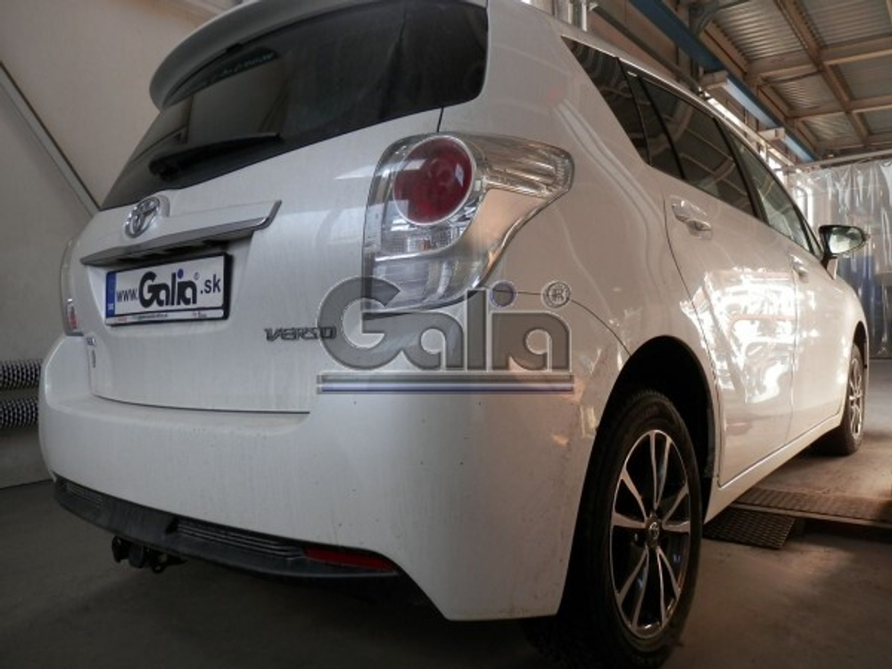 Фаркоп оцинкованный Galia T063A для Toyota Verso 2009-2013, 2013-2018(паспорт и сертификат в комплекте)(без электрики)