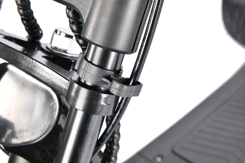 Электроскутер Citycoco White Siberia PRO Trike 3000W Черный