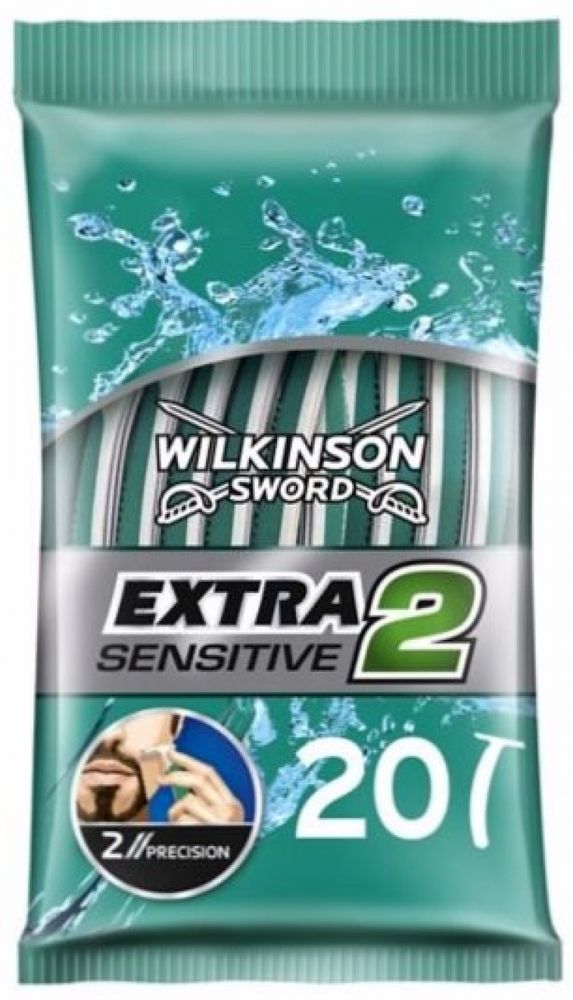 Wilkinson Sword одноразовые станки Extra-2 Sensitive 20шт