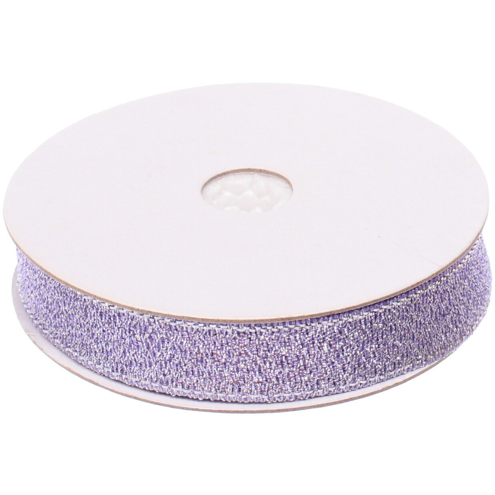 Лента для декорирования «Блеск» 1,2 см, 2,7 м, Синий