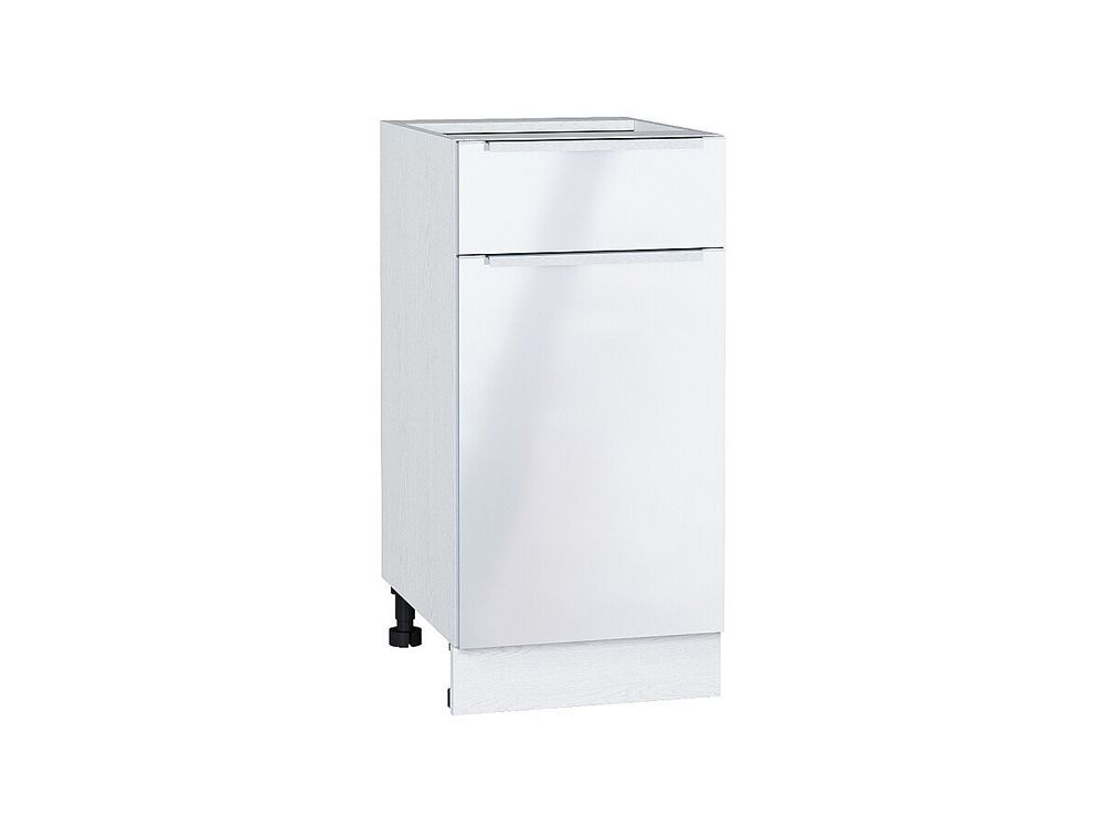 Шкаф нижний с 1-ой дверцей и ящиком Фьюжн