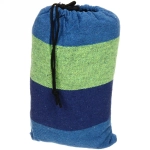 Гамак 200*80см «Комфорт» подвесной, х\б, в сумке, синий