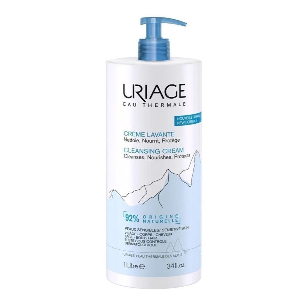 Uriage Cleansing Cream Очищающий пенящийся крем, 1000 мл