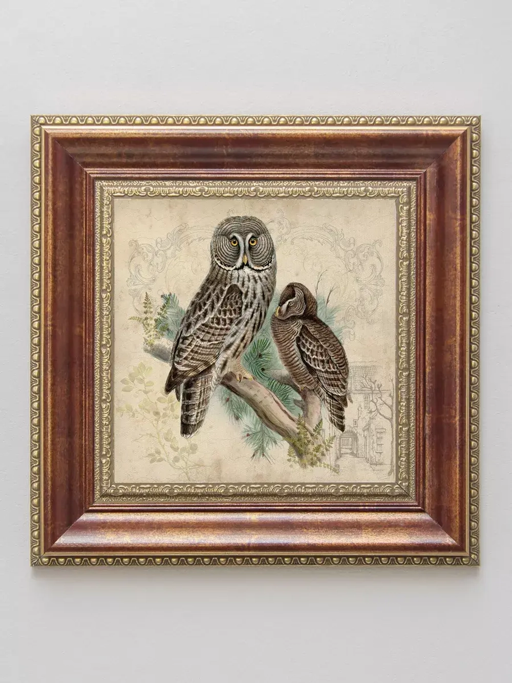 Картина на стену интерьерная на холсте 30х30 см