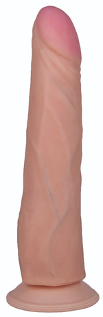 Фаллоимитатор HUMAN STYLE 8 без мошонки - 21,5 см. (Цвет: телесный)