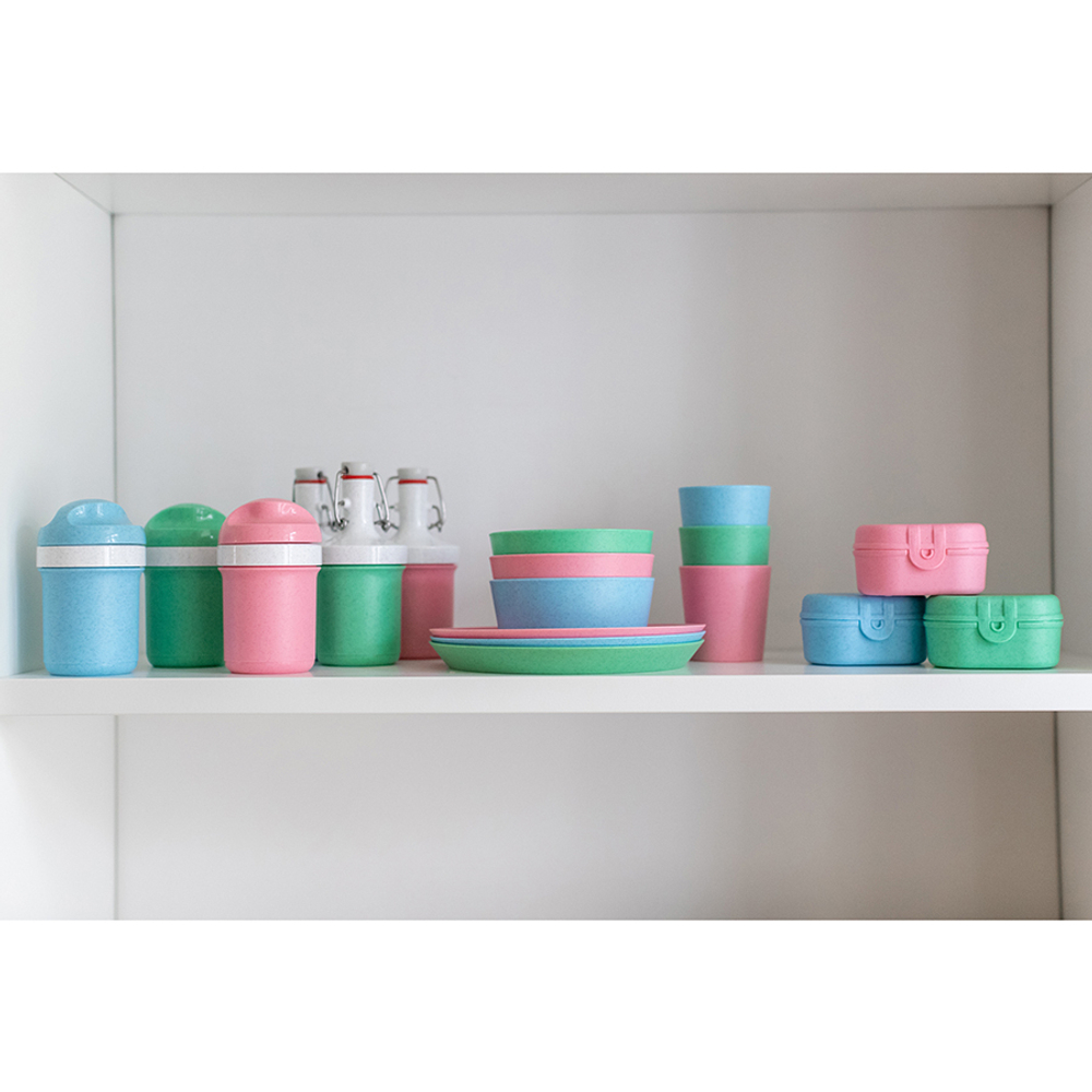 Чаша connect, organic, 400 мл, голубая